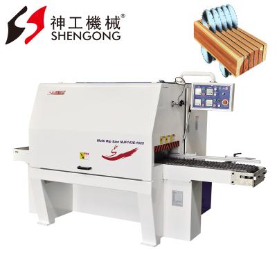 China China Shengong Woodworking Sawmill Horizontal Sawing Multi-blade Wood Square Timber Saw Machine for sale