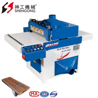 China High Efficiency Shengong MJ141-0650 Wood Single Ripping Saw for sale