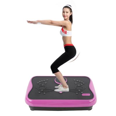 China Slimming Chinese Supply Shake Plate Vibration Power Plates Exercise Machine Hesitate Vibration Plate Exerciser for sale