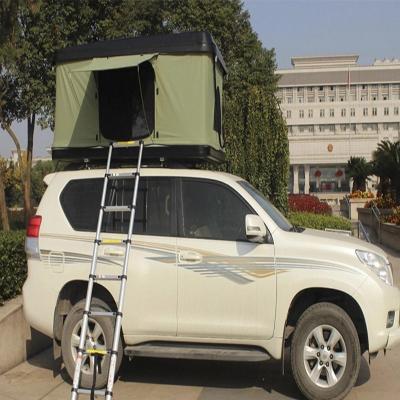 Cina Camouflage/field play hot sale recommendation outdoor camping folding roof tent for carroof tent car dach zelt hard shell car roof tent used in vendita