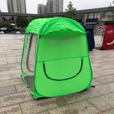 China Waterpoof / 210D Steel Wire Oxford Cloth Single Layer Weather-Pods Tent Automatic Sun Shelter Under Portable Weather Pod en venta