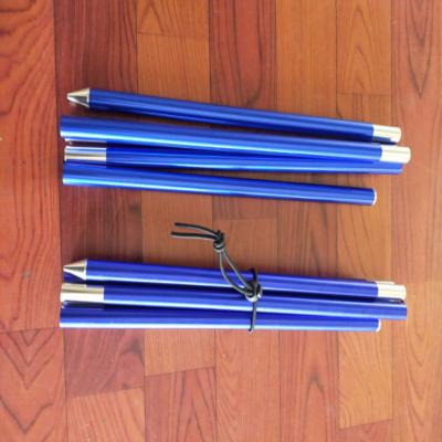 China Industrial Aluminum Color Custom Style Aluminum Profile Application Tent Poles 6061/7075 Stretch Tent Poles Replacement Poles For Tents With An Elastic Band Te koop