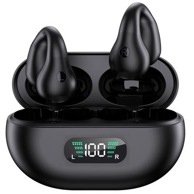 China Power Display BT V5.3 Ear Ring Sports Wireless Open Earbuds TWS Earphone Led Headset For Sony iPhone Android Samsumg Huawei Xiaomi Vivo for sale