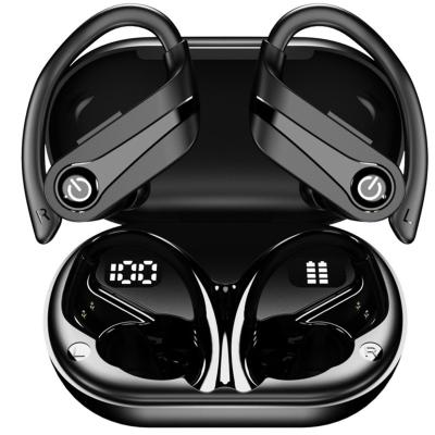 China Earbuds BT 5.3 Open-Ear Earhook Gym Sports TWS Headphones Microphone Radio With Earhook Headphones Earbuds Bass Headphones for sale