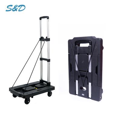 China Durable Heavy Duty Multi-Function Collapsible Hand Trolley Transport Hand Trolley Foldable Trolley for sale