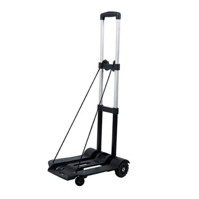 China Transport Stacking Foldable Hand Truck Handle Puller Cart Jumbo Rolling Utility Parts for sale