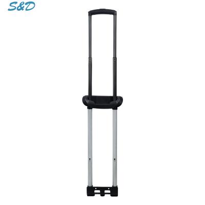 China Aluminum Retractable Telescopic Suitcase Suitcase Handle Parts Luggage Trolley Fittings Accessories for sale