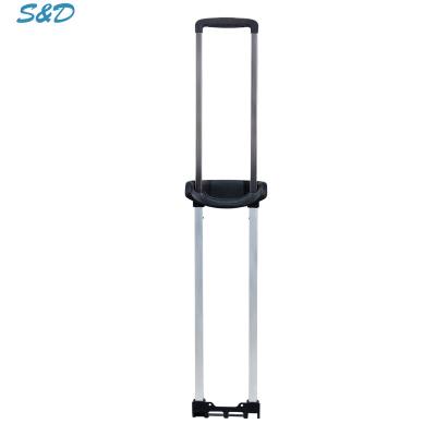 China Folding Trolley Folding Shopping Cart Plastic Handle Mechanism For Push Trolley for sale