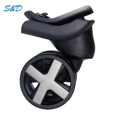 China Simple Luggage Trolley Spinner Spinner Wheel Repair Suitcase Bag Parts Accessories for sale