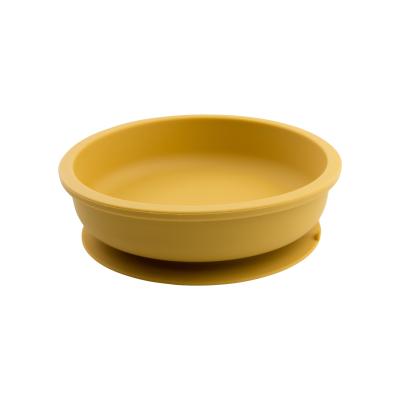 China Food Grade Suction Silicone Bowl Set For Baby Toddler Feeding for sale