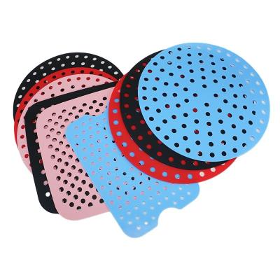 Chine Ensemble réutilisable fait sur commande de vaisselle de cuisine de silicone, protection de silicone de friteuse d'air autour de forme carrée à vendre