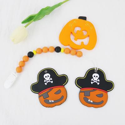 中国 ハロウィンのkeychains 0-36か月の間柔らかく、適用範囲が広いシリコーンTeether赤ん坊DIYのシリコーンのteetherの 販売のため