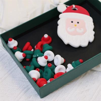 China Fabricante Paisen Perlas de serie de Navidad personalizadas duraderas y divertidas 100% Focales de silicona seguros para profesionales en venta