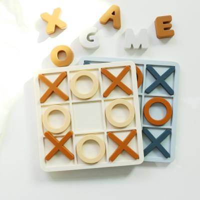 Cina Intervallo di età 1-4 Puzzle di silicone promuove lo sviluppo cognitivo Educativo Puzzle di silicone XO Giocattoli in vendita