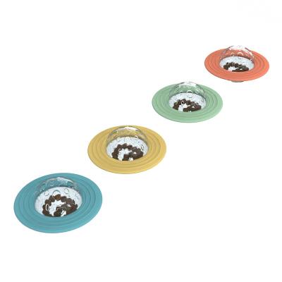 China Brinquedos de cachorro de silicone brinquedos de quebra-cabeça brinquedos mentalmente estimulantes brinquedos para cães difícil de mantê-los ocupados brinquedos de cachorro entediados brinquedos de alimentação de cães à venda