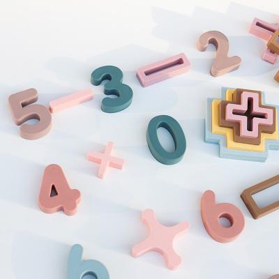 Chine 2025 NEW Arrival OEM ODM jouets en silicone pour bébés numéro de paquet de mathématiques pour les enfants jeux éducatifs ensembles à vendre