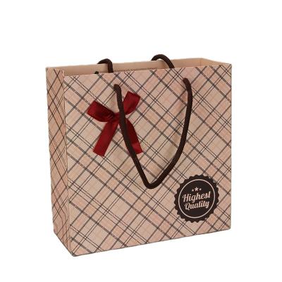 China Recyclable And Eco - Friendly Custom Safe Shopping Gift Paper Bag With Handles for sale