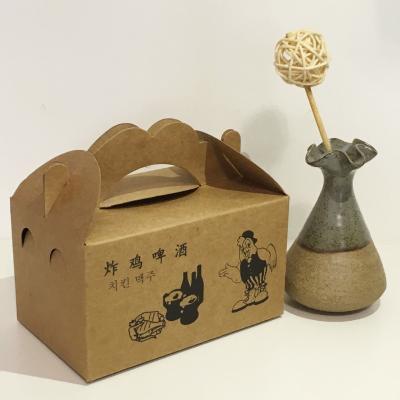 China Recycled materials custom logo printed cheap eco to reuse to take away food packaging brown craft paper bag for food for sale