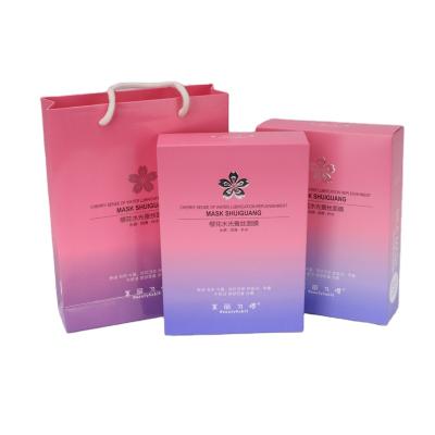 China Recycled Materials High Quality Customized Paper Box For Cosmetic Packaging Box Set for sale