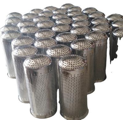 China Hotels 600 Stainless Steel Micro Filter Basket Bucket Filter Strainer For Aquatic Plant Filter Bag for sale