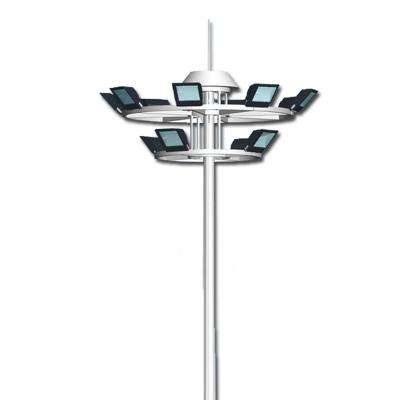 China Garden 15m Intelligent High Street Light 30m Solar Post Solar Flood Light for sale