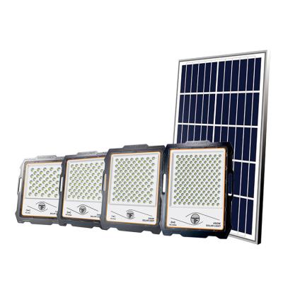 China Hot Selling Warehouse High Brightness All In One Led Solar Collector Rechargeable Flood Light for sale