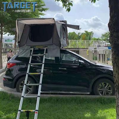 China Car Hard Outdoor Roof Rack Tent Waterpoof RV Top Shell Moving Tent for sale