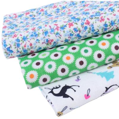 China 2021 Brushed Reactive Baby Flannel Print Hotsale Sueded Print Household Fabrics Cotton Fabric Custom Fabric Cotton for sale