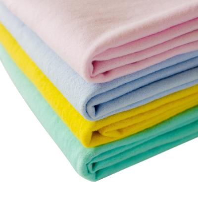 China Cotton Flannel Fusible Solid Dyed Fabric for sale