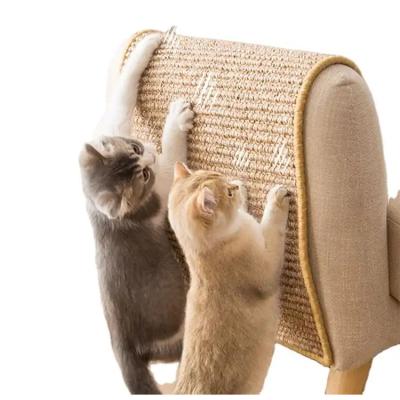 China Sustainable Absorbency Pet Pad Cat Cushion Washable Training Sisal Pet Pad for sale