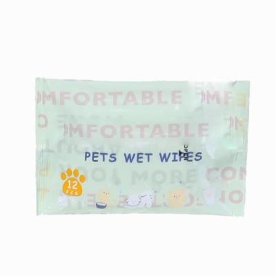 China Hot Sales Deodorizing Wholesale Flushable Current Deodorizing Hypoallergenic Bacteriostatic Pet Cloths Custom Deodorizing Wet Lavender for sale