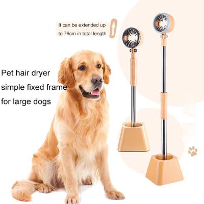 China Viable Hot Sales Adjustable Foldable Multi-Function Pet Hair Dryer Holder Stand Eco Friendly PP Material Holder for sale