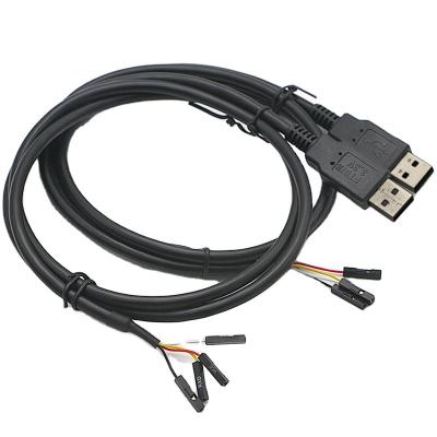 China MP3/MP4 Player FT232Rl FT232 USB A Compatibility to TTL Uart 1.8V 5V 3.3V to FTDI USB 6 Pin Cable for sale