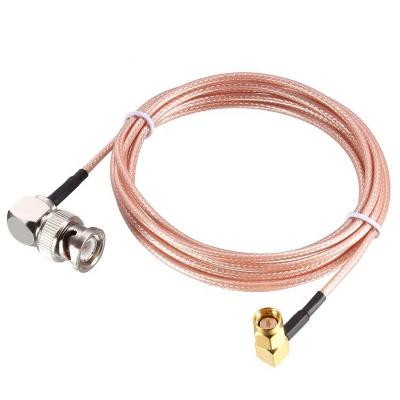 China RF Sma Male Connector To Bnc Jack Adapter Connector Cable 15cm Rg316 for sale