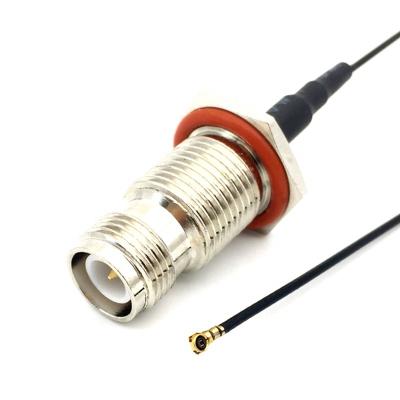 China RF Cable Tnc RP TNC Female To Ipex Mhf4 With RF Cable 50ohm 1.13mm Waterproof Tnc Female Coaxial Cable for sale