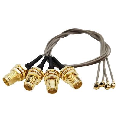 China RF IPX Ufl To Sma Wifi U.FL Extension Antenna To RP-SMA Female Extension Cable Ufl Conector for sale