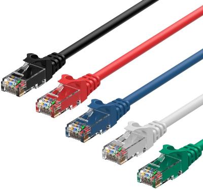 China PVC Low Price Custom Cat 6/Cat 7/Cat 8 Ethernet Cable 10Gbps Rj45 High Speed ​​Network Ethernet Cable (LSZH Optional) for sale