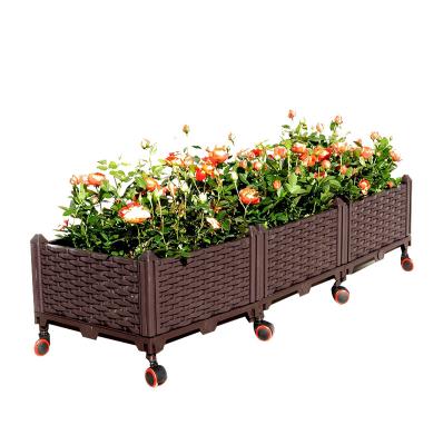 China Corrosion Resistance China Factory Garden Bed Planter Box Plants Raised Garden Beds For Indoor And Outdoor Growers for sale