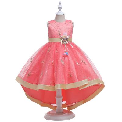 China Breathable Wholesale 3-10 year old flower baby girl wear frocks party dresses for kids children for sale