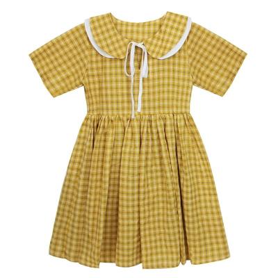 China Breathable Cute Design Kids Summer Bowknot Dress Party Wear Girls Daily Cloth Dresses for sale