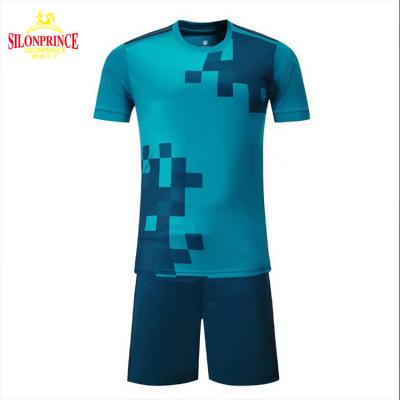 China Silongprince Breathable Soccer Jersey Sets New 100% Polyester OEM Club Model Soccer Jersey for sale