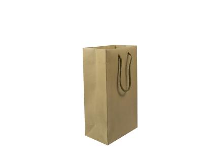 China Recyclable Custom Printing Your Own Logo Cardboard Packaging Brown Kraft Gift Craft Shopping Paper Bag for sale