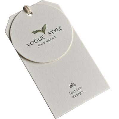 China Other Various Eco - Friendly Recycle Customized Brown Kraft Paper Hang Tags For Clothing for sale