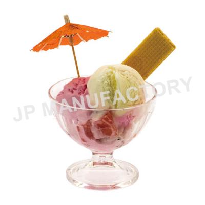 China plastic ice cream cup dessert cup reusable polycarbonate pudding cup D10.5x8.5 cm for sale