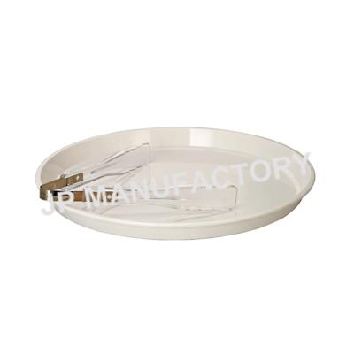 China ABS Plastic Round Food Serving Tray, Restaurant, Hotel, Hospital Airplane Used Serving Tray for sale