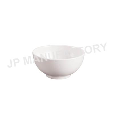 China High Quality Solid White Melamine Bowl Reusable Round A5 Plastic Ramen Bowl Reusable Plastic Bowl for sale