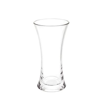 China Simple Decorative Simple Clear Acrylic Crystal Vase Tabletop Vase for sale