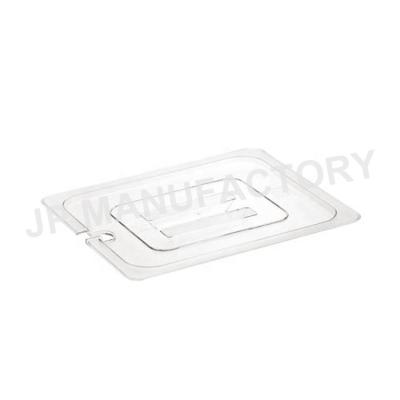 China Plastic - Polycarbonate Plastic Clear Full Size Buffet Display Food Pan Lid Cover for sale