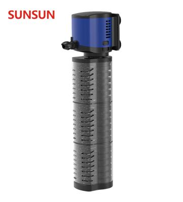 China JQP Viable Series SUNSUN Small Filtration Pump Oxygen Filter Pump Multifunctional Submersible Aquarium Water Pump for sale