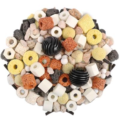 China Viable Material Aquarium Filter Turtle Tank Filter Material Drip Box Bacteria House Biochemical Ball Aquarium Filter Material for sale